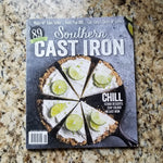 Issue of Southern Cast Iron magazine that featured Black Jacket Tackle Company genuine leather handle holders
